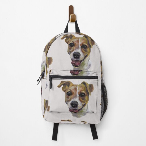 Item preview, pet portrait of jack russell designed and sold by wauymau.