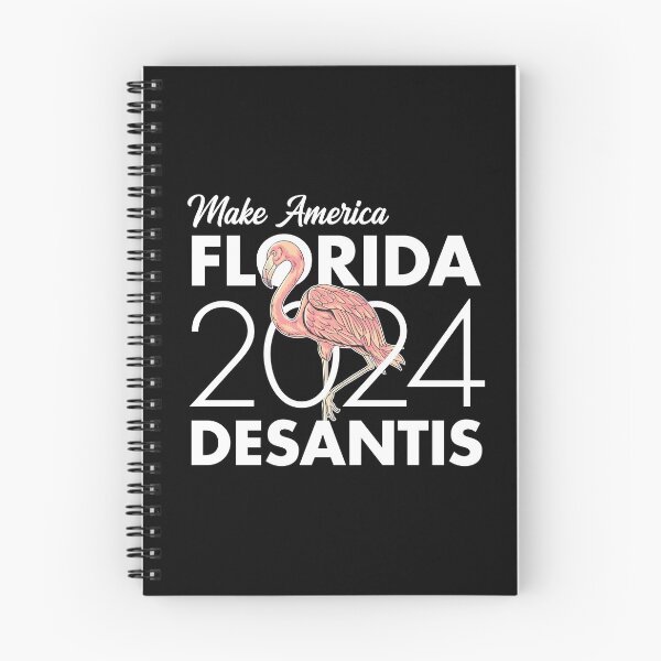 Item preview, DeSantis 2024 Pink Flamingo Make America Florida Election designed and sold by sweetheartistic.