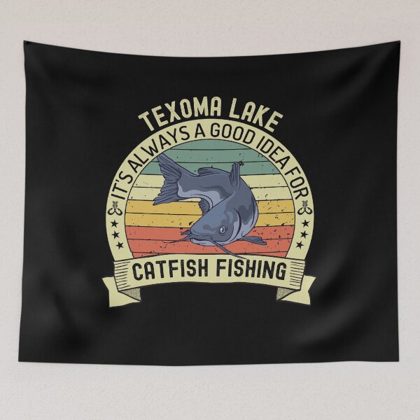 Item preview,  Fishing sport Fisherman Gift for fishing amateur -Texoma Lake Catfish Fishing Gift designed and sold by QUEEN-WIVER.