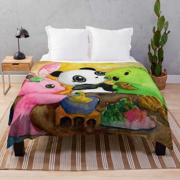 Item preview, Dino & Panda Watercolour Painting: Cheese Fondue designed and sold by Dino & Panda Studios.