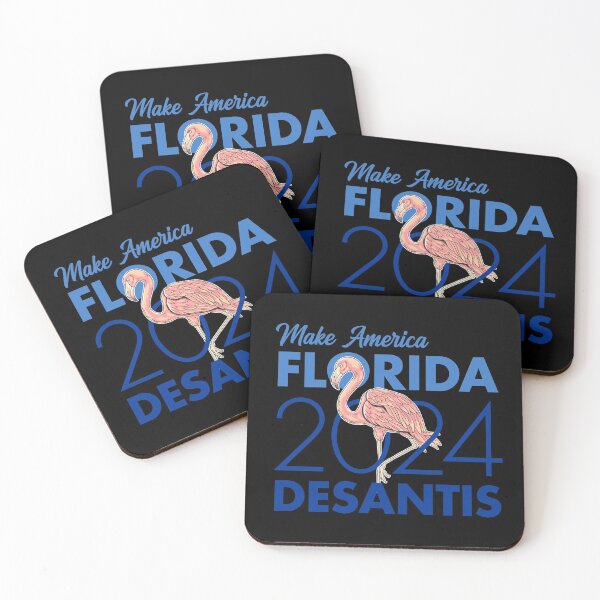Artikelvorschau, DeSantis 2024 Make America Florida Wahl Flamingoblau entworfen und verkauft von sweetheartistic.