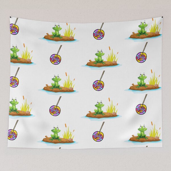Item preview, Frog with Lollipop designed and sold by ZionFashion.