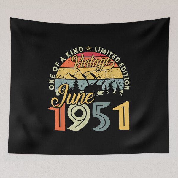Item preview, June 1951 Limited Edition 70 Years Old For Men Women  designed and sold by anniet33.