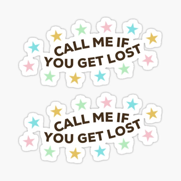 Tyler The Creator Call Me If You Get Lost Poster Sticker By Mayaatassi Redbubble