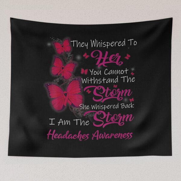 Item preview, I Am The Storm Headaches Awareness  designed and sold by anniet33.