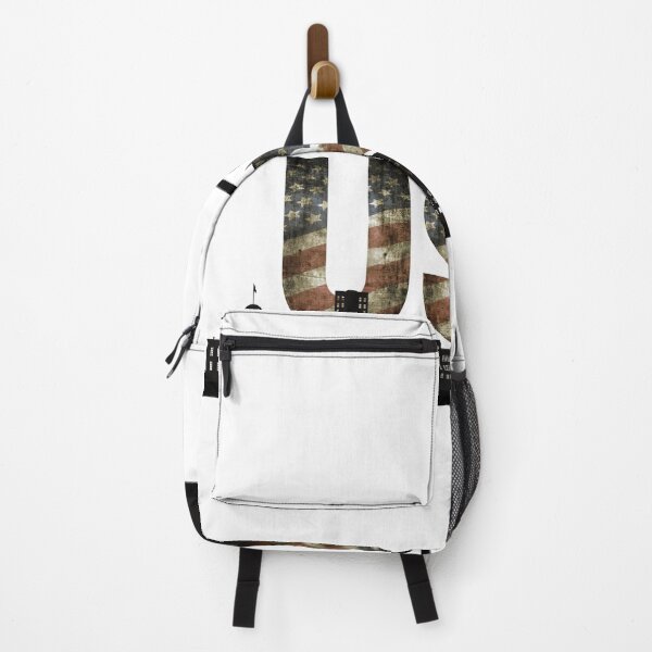 Item preview, Black USA Building Shade x USA Flag x Vintage Letters designed and sold by ROSEFOLD.