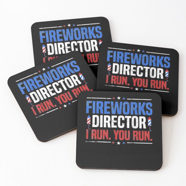 Item preview, American Fireworks Director I Run You Run Classic  designed and sold by anniet33.