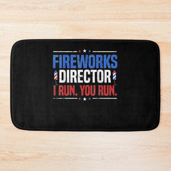 Item preview, American Fireworks Director I Run You Run Classic  designed and sold by anniet33.