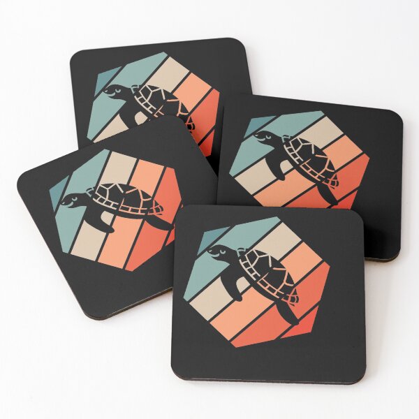 Item preview, Die Schildkroete mit Retrofarben designed and sold by Spirit-Designs.