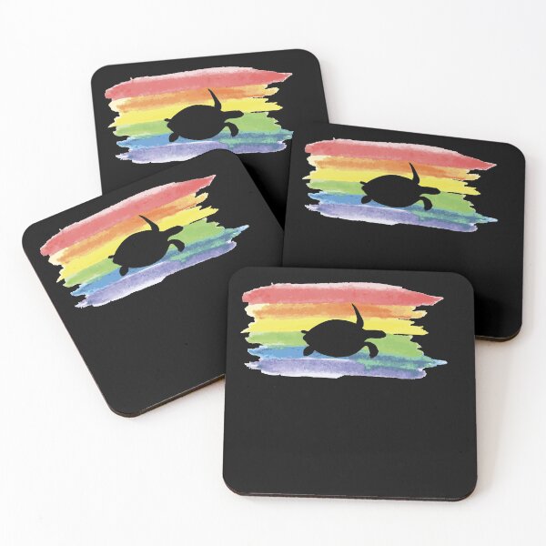 Item preview, Schildkroete im Regenbogen designed and sold by Spirit-Designs.