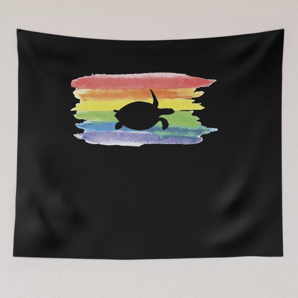 Item preview, Schildkroete im Regenbogen designed and sold by Spirit-Designs.
