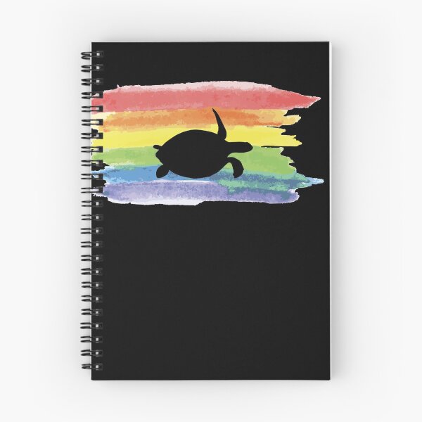 Item preview, Schildkroete im Regenbogen designed and sold by Spirit-Designs.