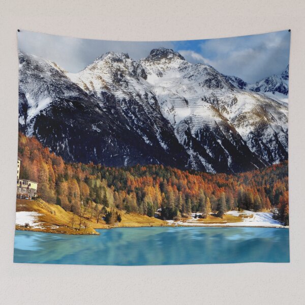 Artikelvorschau, Panorama, Breitbilddrucke, Leinwand, Poster, Leinwanddrucke, Metall, Wandteppiche, Wandteppiche, Überwurfdecken, Bettdecken, Bettbezüge, Duschvorhänge, Sonnenuntergangswandkunst, Naturszene, Natursonnenuntergänge, Cottage-Szene entworfen und verkauft von eyesight4vision.