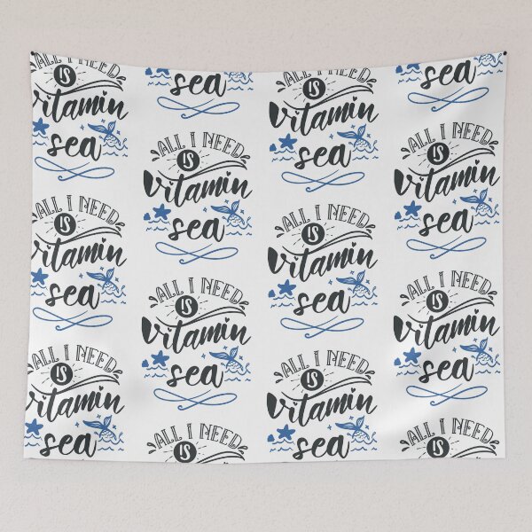 Item preview, All I Need Is Vitamin Sea designed and sold by FOX1999-Design.