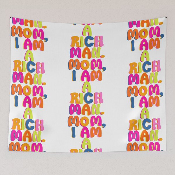 Item preview, mom i am a rich man designed and sold by mollsdesignss.