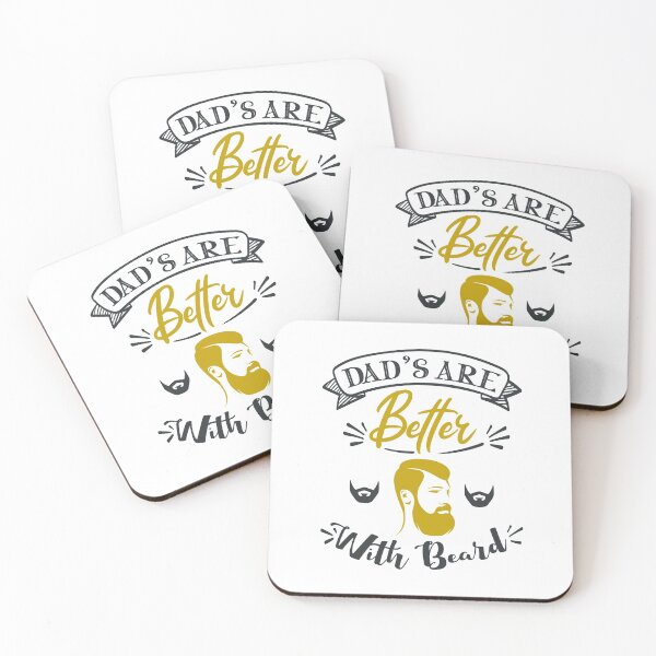 Item preview, Dads Are Better with Beard designed and sold by FOX1999-Design.