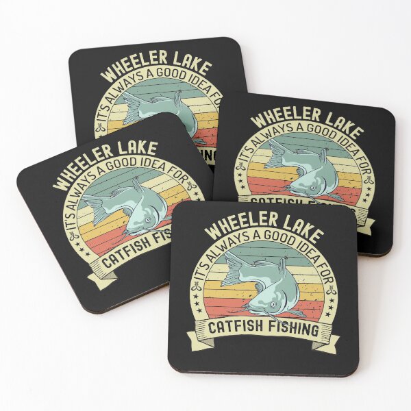 Item preview, Fishing sport Fisherman Gift for fishing amateur -Wheeler lake Catfish Fishing Gift designed and sold by QUEEN-WIVER.