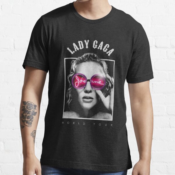 Lady Gaga Joanne World Tour N&B, T-shirt Lady Gaga T-shirt essentiel