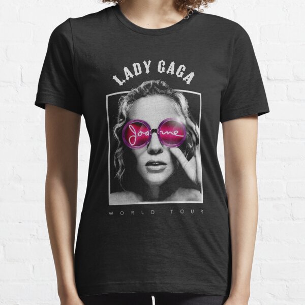 Lady Gaga Joanne World Tour B&W, Camiseta Lady Gaga Camiseta esencial