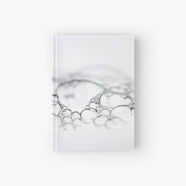 Foam bubbles - beauty in detail Hardcover Journal