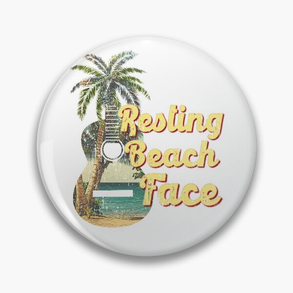 Item preview, Resting Beach Face designed and sold by PrettyPittie Shop.
