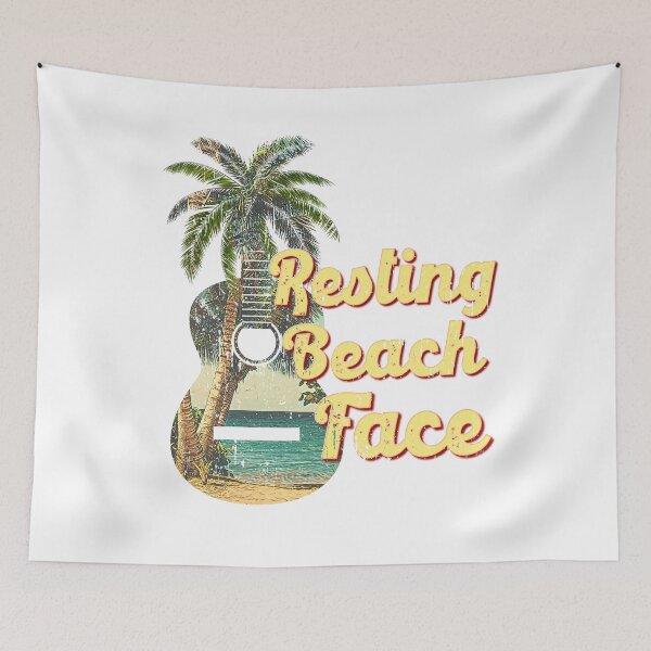 Item preview, Resting Beach Face designed and sold by PrettyPittie Shop.