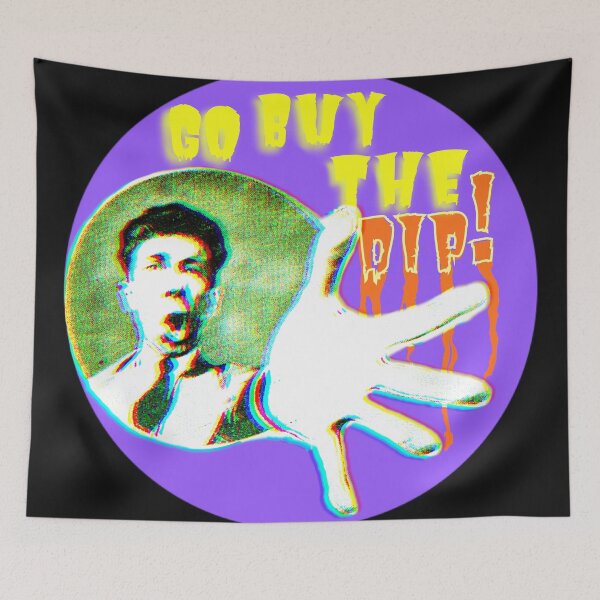 Item preview, Buy the Dip | Crypto Hodler | Vintage | Purple | Pop Aesthetics designed and sold by spinolator.
