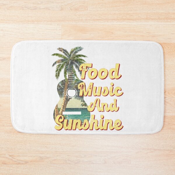 Item preview, Food Music And Sunshine designed and sold by PrettyPittie Shop.