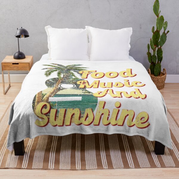 Item preview, Food Music And Sunshine designed and sold by PrettyPittie Shop.