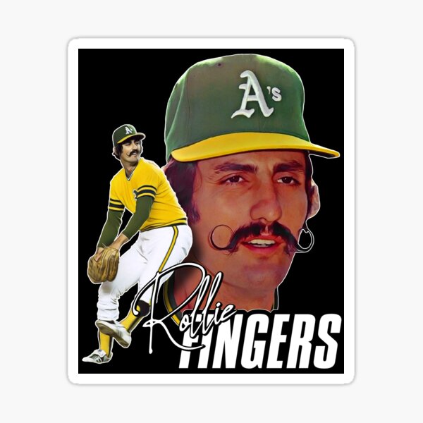 Retro Rollie Fingers Handlebar Mustache Tribute Poster for Sale by  acquiesce13