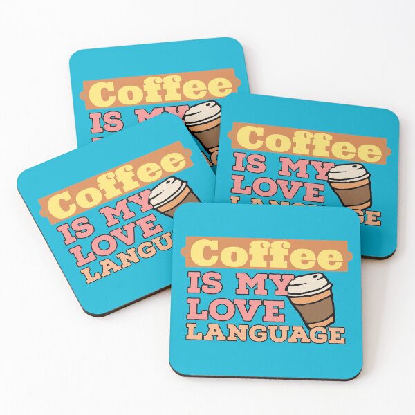 Item preview, Coffee is my love language  designed and sold by EmotionArt.