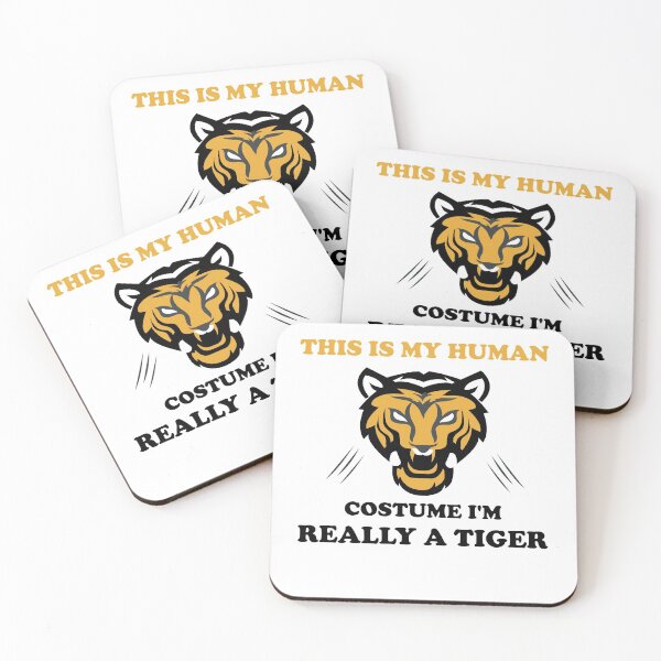 Item preview, This Is My Human Costume I'm Really A Tiger designed and sold by imaneless.