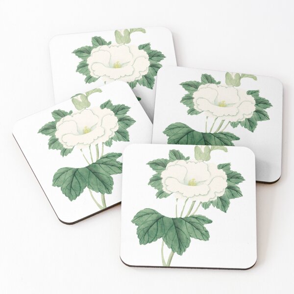 Item preview, Vintage Japanese Flower Tachi aoi – May (ca. 1870–1880)  designed and sold by Designedbysm.