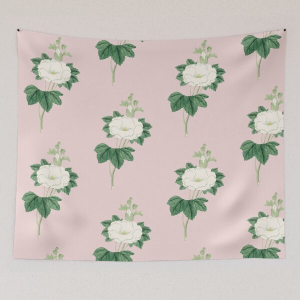 Item preview, Vintage Japanese Flower Tachi aoi – May (ca. 1870–1880)  designed and sold by Designedbysm.