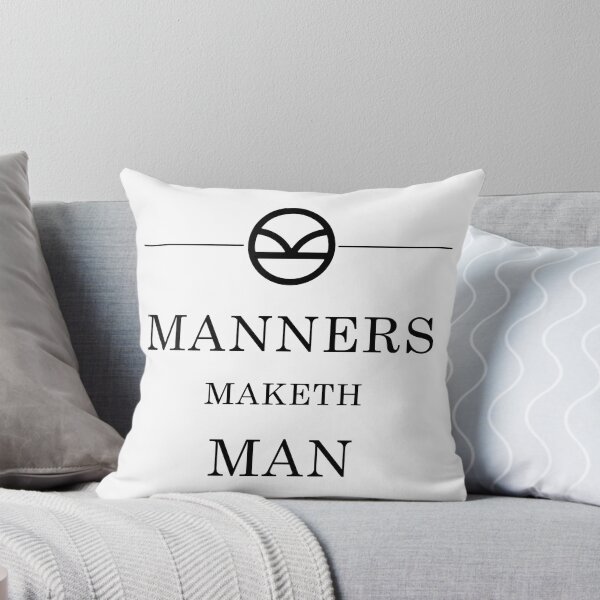 Item preview, Manners Maketh Man - Black designed and sold by Spartan248.