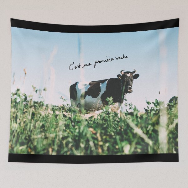 Aperçu de l'œuvre C'est ma premiére vache créée et vendue par Agapey.
