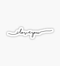 i love you Sticker