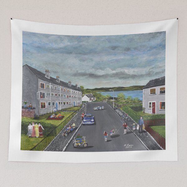 Item preview, Moray Road Port Glasgow 70's designed and sold by CrossanArt.