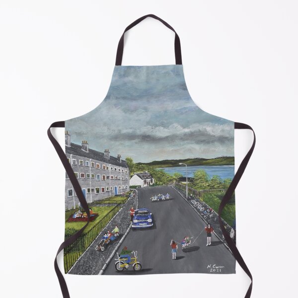 Item preview, Moray Road Port Glasgow 70's designed and sold by CrossanArt.