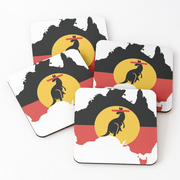Item preview, Distressed Aboriginal Flag Essential T-SHIRT designed and sold by GENUINEPRODUCT.