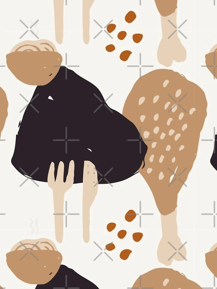 Thumbnail 5 of 5, iPhone Case, Aesthetic Abstract Food Pattern designed and sold by PatternTale.