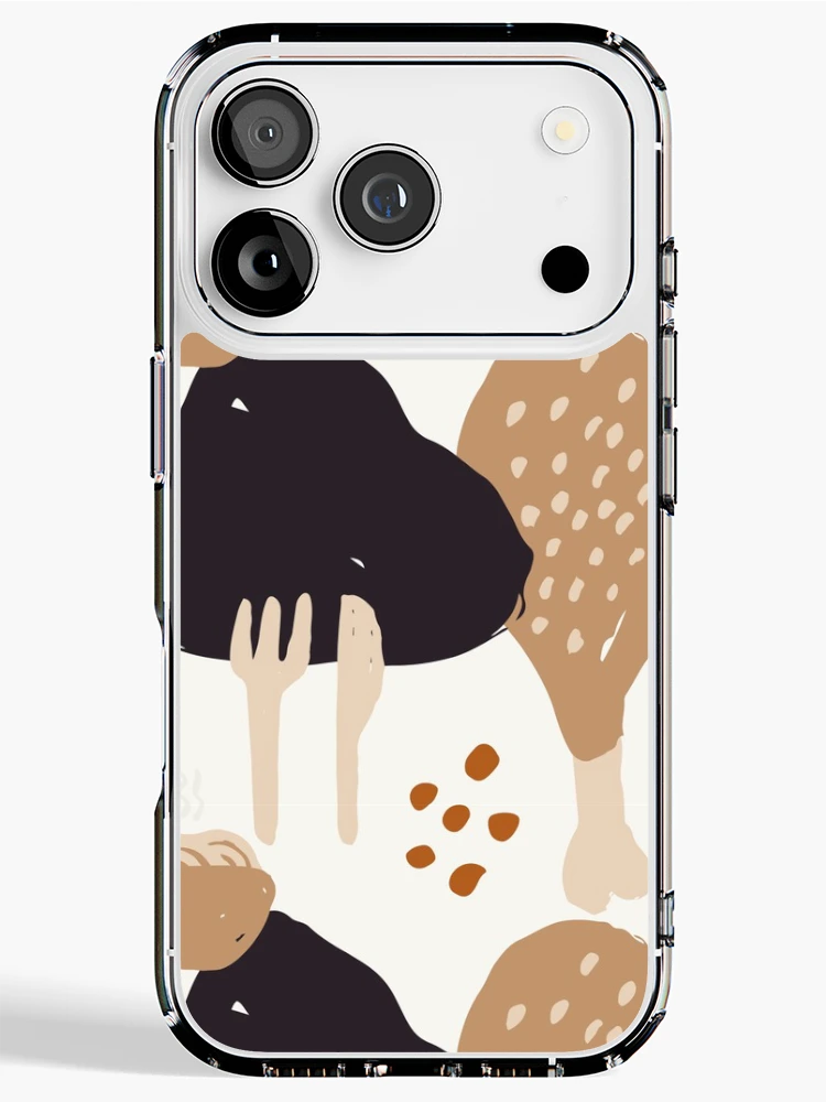 Thumbnail 1 of 5, iPhone Case, Aesthetic Abstract Food Pattern designed and sold by PatternTale.