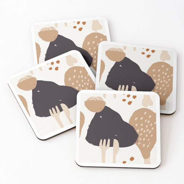 Item preview, Aesthetic Abstract Food Pattern designed and sold by PatternTale.