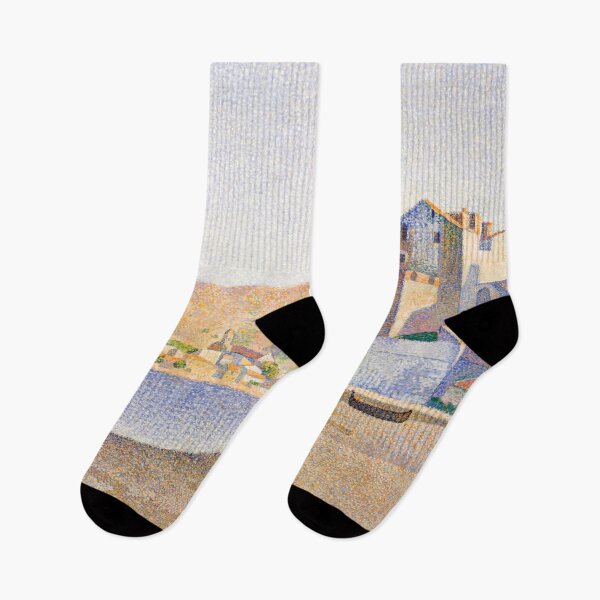 Item preview, The Town Beach by Paul Signac designed and sold by Fiona-Lynn Designs.