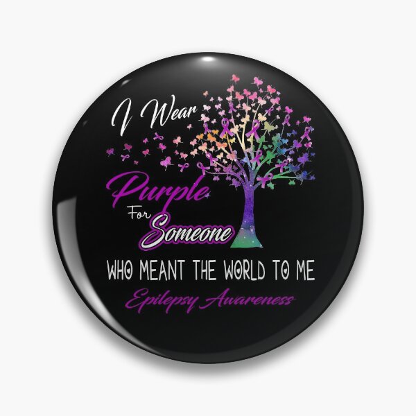 Item preview, I Wear Purple For Someone Epilepsy Awareness designed and sold by Gillosina.