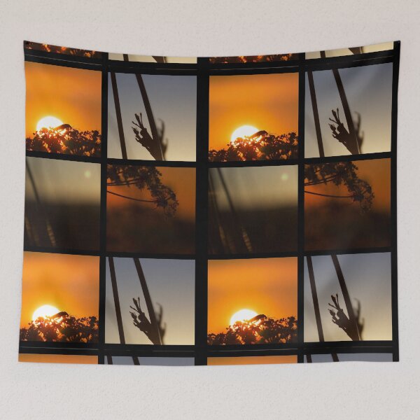 Item preview, Floral Panes - Sunrise Sunset designed and sold by Agapey.