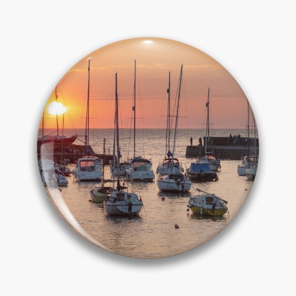 Item preview, Sunset at Aberaeron harbour designed and sold by Leighton Collins.