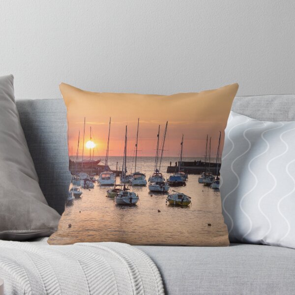 Item preview, Sunset at Aberaeron harbour designed and sold by Leighton Collins.