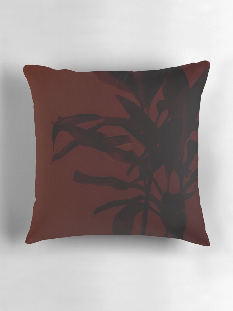 Thumbnail 3 of 4, Pillow, Dark flower designed and sold by artherapieca.