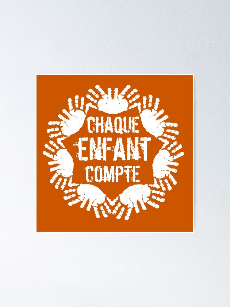 "Chaque Enfant Compte | White Every Child Matters Design With Children ...